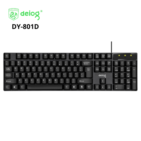 BÀN PHÍM CÓ DÂY CHÍNH HÃNG DEIOG DY-801D