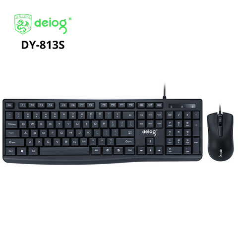 COMBO PHÍM CHUỘT CÓ DÂY CHÍNH HÃNG DEIOG DY-813S