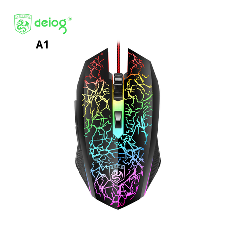 CHUỘT CÓ DÂY CHÍNH HÃNG DEIOG A1 LED RGB