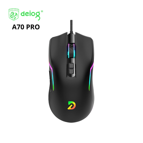 CHUỘT CÓ DÂY CHÍNH HÃNG DEIOG A70 PRO MARCO LED RGB