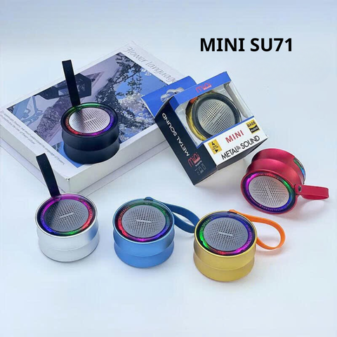 LOA BLUETOOTH MINI TWS SU71 LED RGB