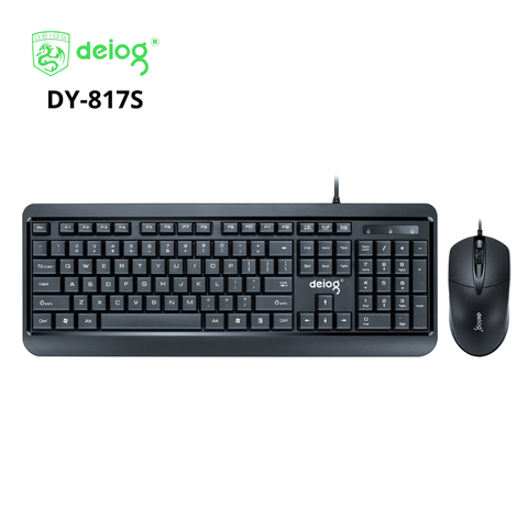 COMBO PHÍM CHUỘT CÓ DÂY CHÍNH HÃNG DEIOG DY-817S