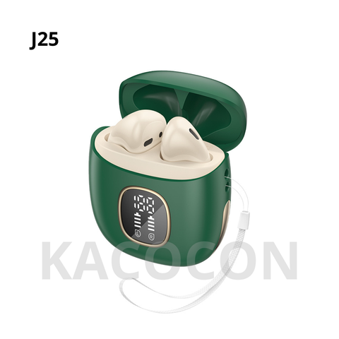 TAI NGHE BLUETOOTH J25 MÀN HÌNH LED HIFI KHỬ TIẾNG ỒN 360° GIÁ SỈ