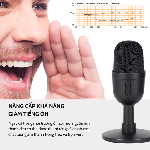 MICRO THU ÂM, LIVESTREAM ĐỂ BÀN MINI G20 CHUYÊN DỤNG DÀNH CHO MÁY TÍNH, LAPTOP GIÁ SỈ