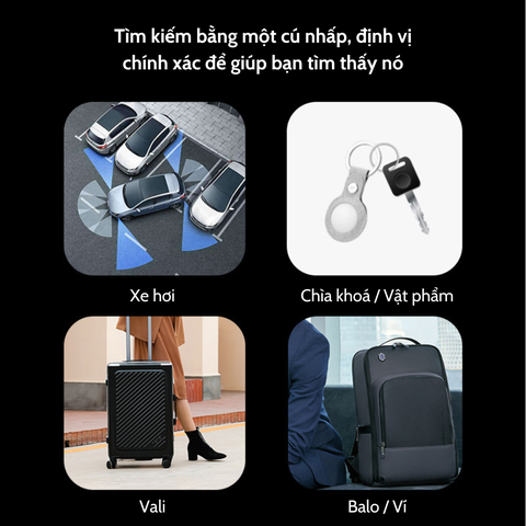 THIẾT BỊ ĐỊNH VỊ NTAG GPS G8 CHỐNG MẤT ĐỒ THẤT LẠC