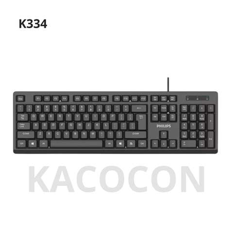 BÀN PHÍM CÓ DÂY PHILIPS K334 GIÁ SỈ