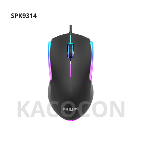 CHUỘT CÓ DÂY PHILIPS SPK9314 LED RGB GIÁ SỈ