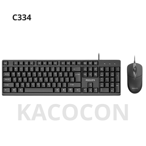 COMBO PHÍM CHUỘT CÓ DÂY PHILIPS C334 GIÁ SỈ