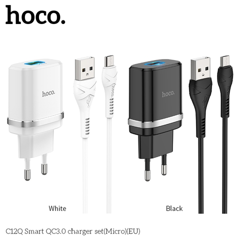 BỘ SẠC HOCO C12Q MICRO