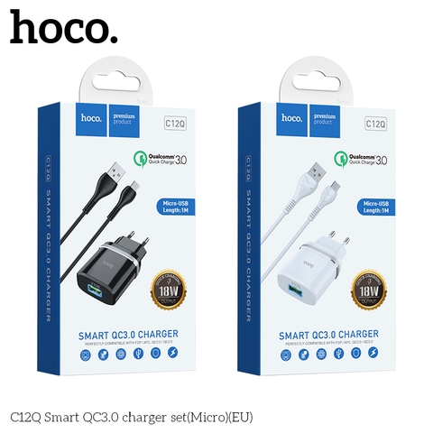 BỘ SẠC HOCO C12Q MICRO