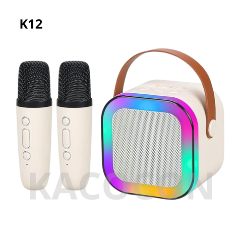 LOA KARAOKE BLUETOOTH MINI K12 LED RGB
