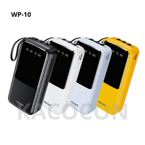 PIN SẠC DỰ PHÒNG WEKOME WP-10 20.000MAH GIÁ SỈ