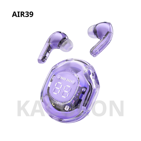 TAI NGHE BLUETOOTH AIR39 VỎ TRONG SUỐT GIÁ SỈ