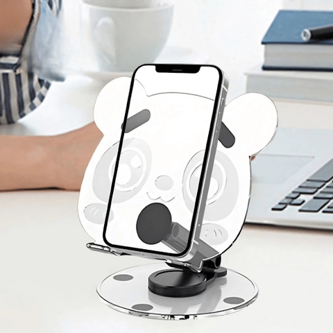 GIÁ ĐỠ ĐIỆN THOẠI XOAY HÌNH GẤU S117