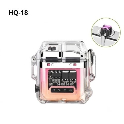 BẬT LỬA ĐIỆN PLASMA TÍCH HỢP ĐÈN PIN SIÊU SÁNG HQ-18