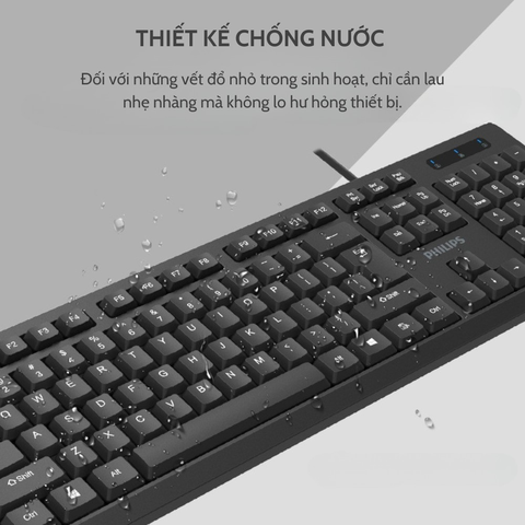 BÀN PHÍM CÓ DÂY PHILIPS K334 GIÁ SỈ