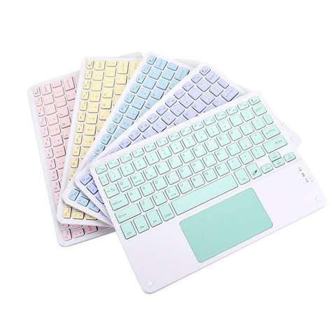 BÀN PHÍM BLUETOOTH KHÔNG DÂY CẢM ỨNG 10INCH (NÚT VUÔNG)