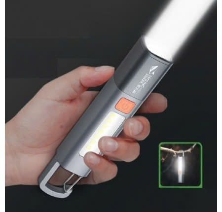 ĐÈN PIN SIÊU SÁNG 3 CHẾ ĐỘ SMILINGSHARK SD-1023 KÈM MÓC TIỆN DỤNG