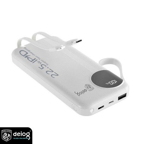 PIN SẠC DỰ PHÒNG CHÍNH HÃNG DEIOG DY-102 10.000MAH SẠC NHANH 22.5W