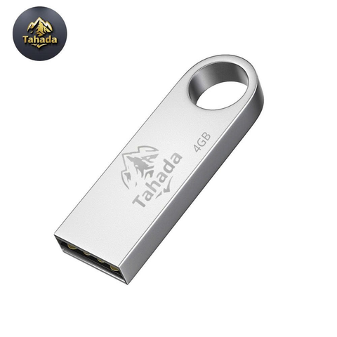 USB 2.0 CHÍNH HÃNG TAHADA TỐC ĐỘ CAO DUNG LƯỢNG 4GB THIẾT KẾ VỎ KIM LOẠI