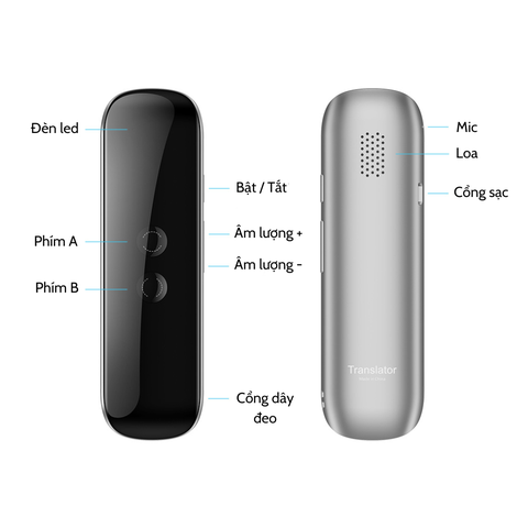 MÁY PHIÊN DỊCH THÔNG MINH G5 40 NGÔN NGỮ