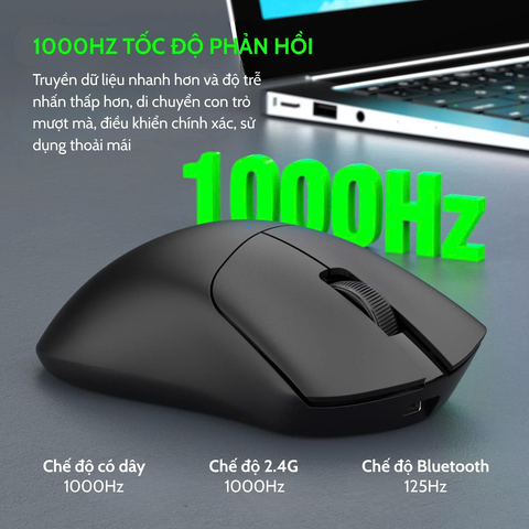 CHUỘT KHÔNG DÂY BLUETOOTH CHÍNH HÃNG DEIOG Q50 PRO