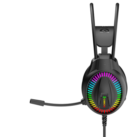 TAI NGHE VI TÍNH CHÍNH HÃNG DEIOG X10 LED RGB USB 7.1