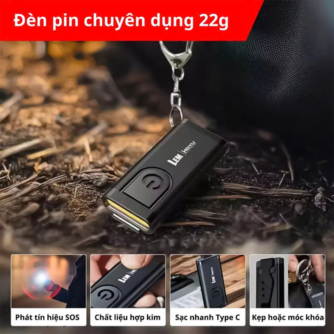 ĐÈN PIN MINI SIÊU SÁNG T5 PRO