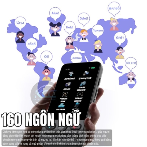 MÁY PHIÊN DỊCH THÔNG MINH AI TRANSLATOR T13