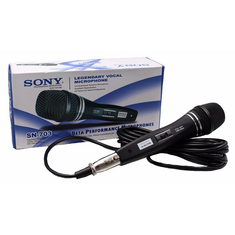 MICRO KARAOKE CÓ DÂY SONY SN-703 GIÁ SỈ