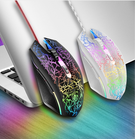 CHUỘT CÓ DÂY CHÍNH HÃNG DEIOG A1 LED RGB