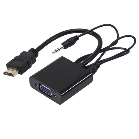 Cáp Chuyển Hdmi Ra VGA (Có Audio) Giá Sỉ