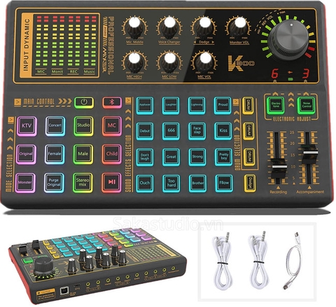 SOUNDCARD THU ÂM LIVESTREAM K300 GIÁ SỈ