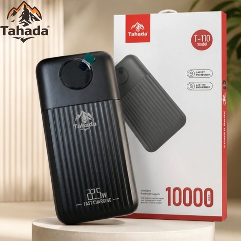 PIN SẠC DỰ PHÒNG KHÔNG DÂY CHÍNH HÃNG TAHADA T-110 10.000MAH SẠC NHANH 22.5W