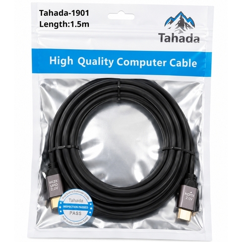 CÁP HDMI TAHADA 4K*2K DÀI 1.5M - MODEL: 1901
