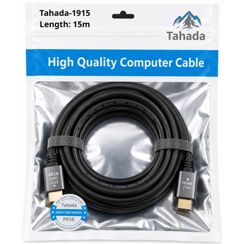 CÁP HDMI TAHADA 4K*2K DÀI 15M - MODEL: 1915