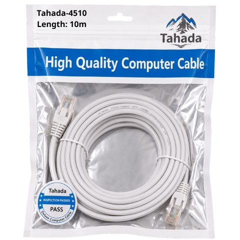 CÁP MẠNG LAN UTP TAHADA CAT6 NETWORK 10M - MODEL: 4510