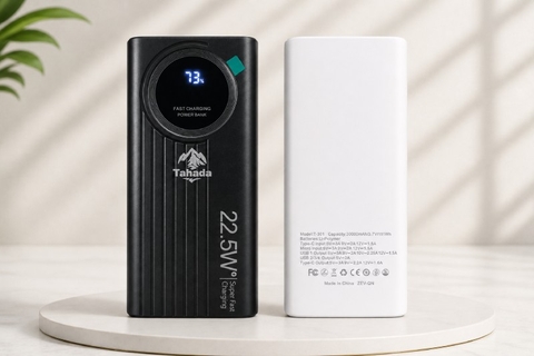PIN SẠC DỰ PHÒNG CHÍNH HÃNG TAHADA T-301 30.000MAH SẠC NHANH 22.5W