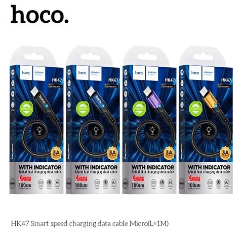 CÁP DÙ SẠC NHANH HK47 3.0A USB RA MICRO