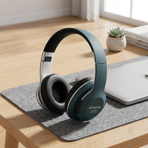 TAI NGHE CHỤP TAI BLUETOOTH WIRELESS P17