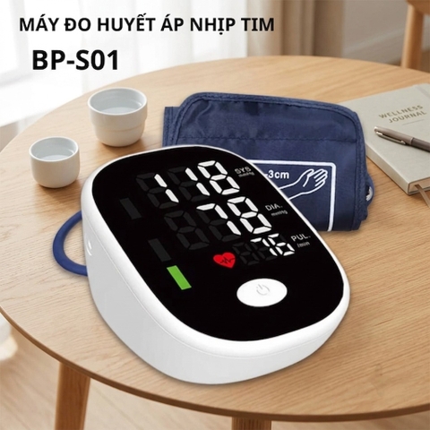 MÁY ĐO HUYẾT ÁP VÀ NHỊP TIM BP-S01