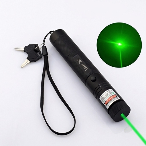 ĐÈN LASER 303 TIA XANH