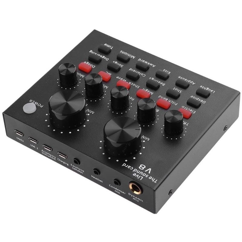 SOUNDCARD THU ÂM LIVETSREAM V8 GIÁ SỈ