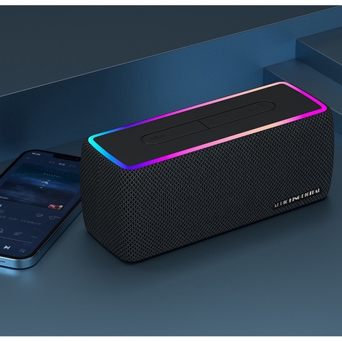 LOA BLUETOOTH AKD-W3 CÓ LED RGB GIÁ SỈ