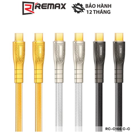Cáp RC-166 Sạc Nhanh 60w Type C to Type C