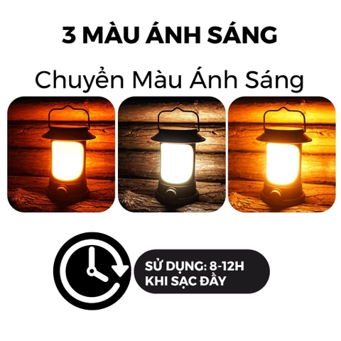 ĐÈN PIN CẮM TRẠI KÈM NĂNG LƯỢNG MẶT TRỜI LY17