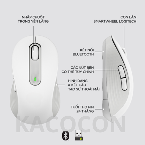 CHUỘT KHÔNG DÂY BLUETOOTH M650L SILENT GIÁ SỈ