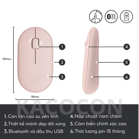 CHUỘT KHÔNG DÂY LOGITECH M350