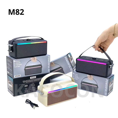 LOA BLUETOOTH M82 LED RGB GIÁ SỈ