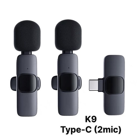 MIC THU ÂM K9 CHUI TYPE-C (2 MIC)